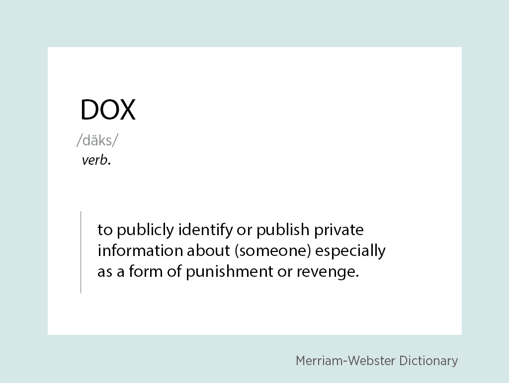 doxing definition