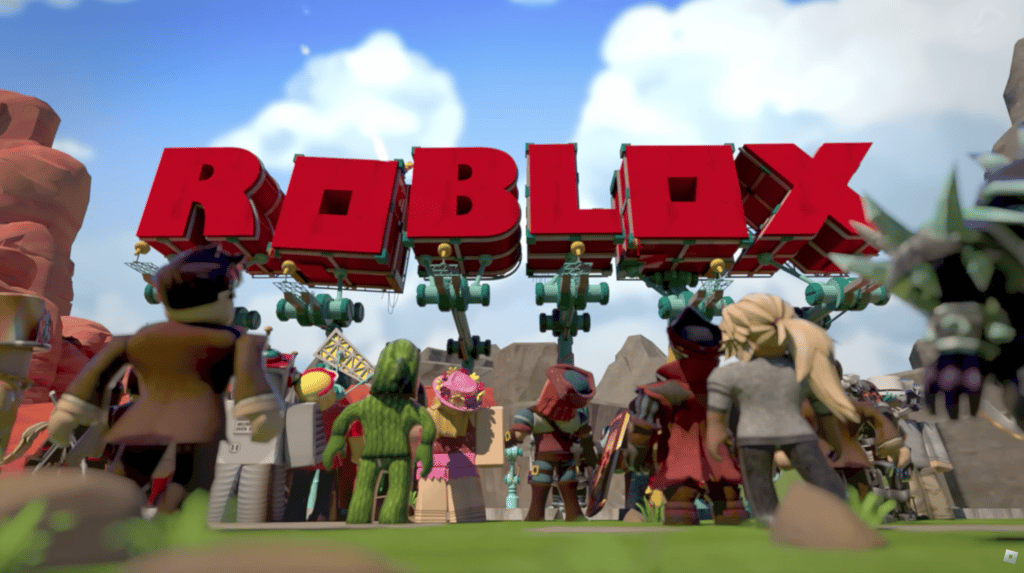 Roblox home screen